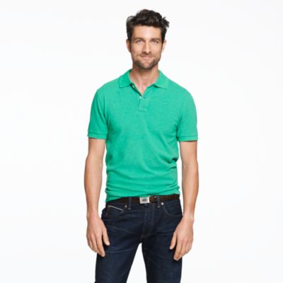 Slim repp piqué polo