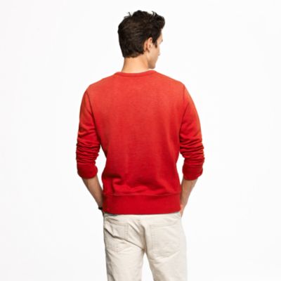 Sunwashed fleece sweatshirt
