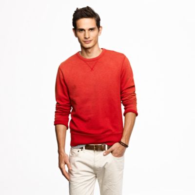 Sunwashed fleece sweatshirt