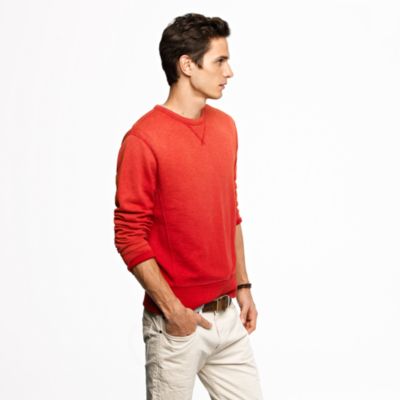 Sunwashed fleece sweatshirt