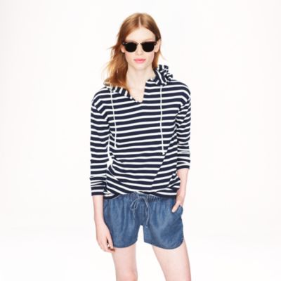 Lightweight washed chambray short : beach cover-ups | J.Crew