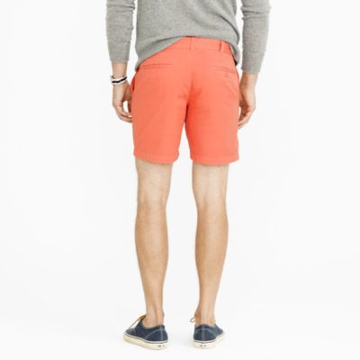 7" Stanton short in garment-dyed cotton