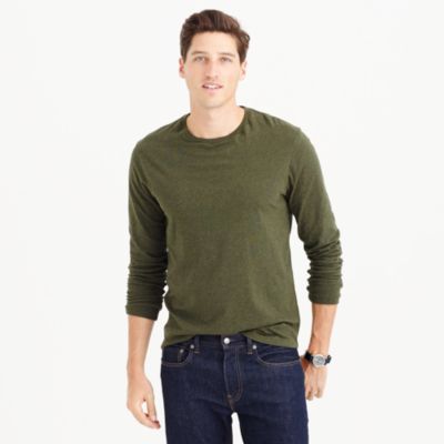 Broken-in long-sleeve T-shirt