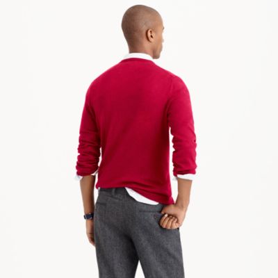 Merino wool V-neck sweater