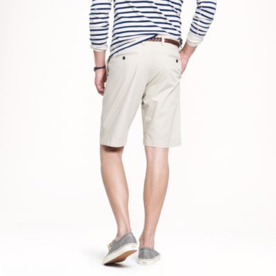 11" club short in lightweight chino