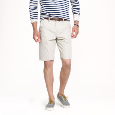 11" club short in lightweight chino
