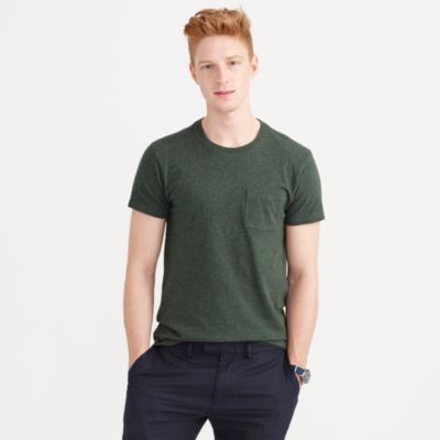 Slim flagstone pocket T-shirt
