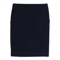 Pencil skirt in wool gabardine : | J.Crew