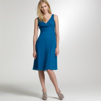 Sophia dress in silk chiffon : dresses | J.Crew