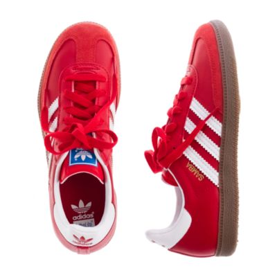 Boys' Adidas® for crewcuts red Samba® sneakers : For sports stars | J.Crew