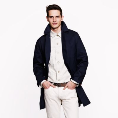Mackintosh&reg; Duncan coat in navy