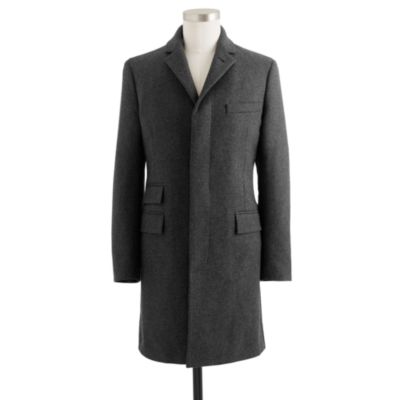 Mayfair topcoat in English wool herringbone : | J.Crew