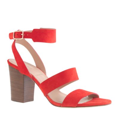 Aubrey midheel sandals : | J.Crew