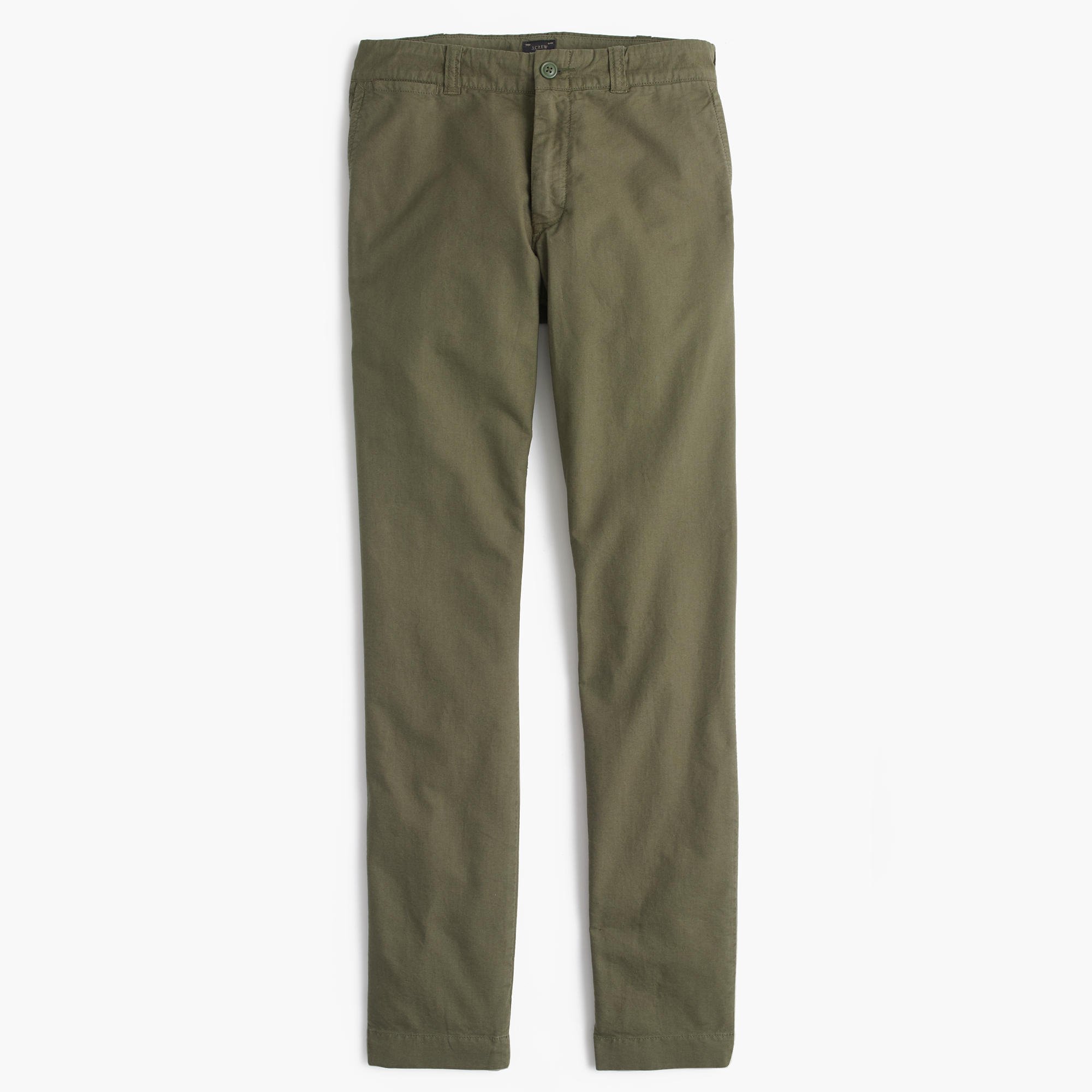 Garment-dyed oxford cloth chino in 484 fit : | J.Crew