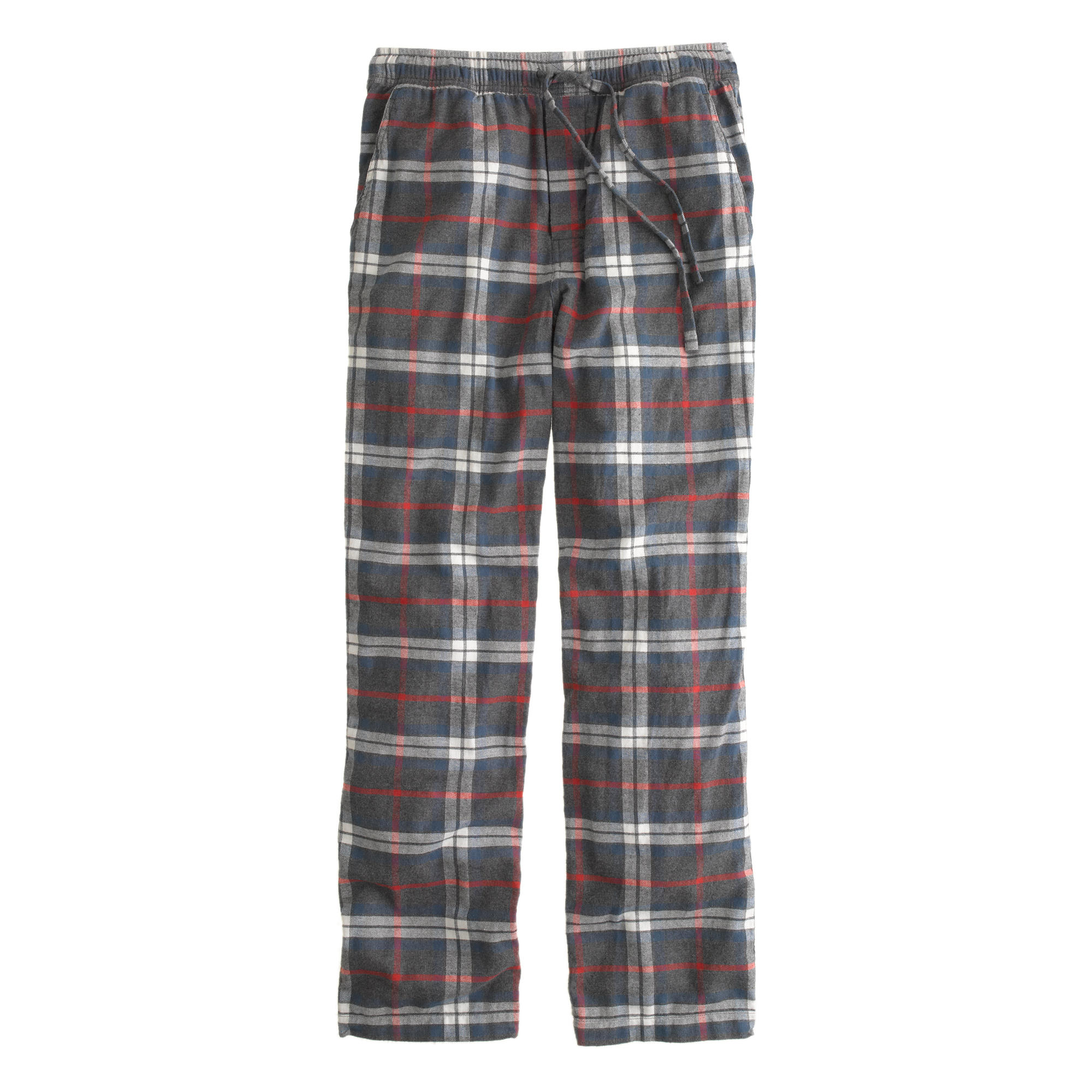Classic flannel pajama pant in gunsmith grey plaid : | J.Crew