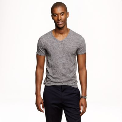 Slim flagstone V-neck T-shirt