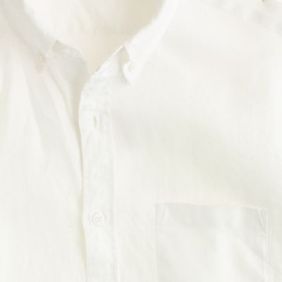Irish linen shirt in solid