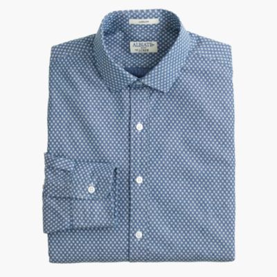 Slim Albiate 1830 for J.Crew shirt in circle cross