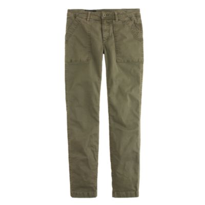 Skinny washed twill utility pant J.Crew