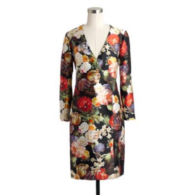 Collection Dutch floral wrap dress : | J.Crew