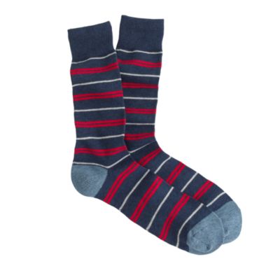 Repp striped socks Men J.Crew socks J.Crew