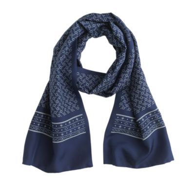 Silk tie scarf : scarves | J.Crew