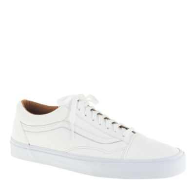 Unisex Vans&reg; Old Skool leather sneakers