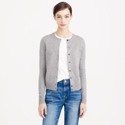Collection cashmere sparkle cardigan sweater : Cardigans & Shells | J.Crew