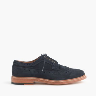 Ludlow suede wing tips