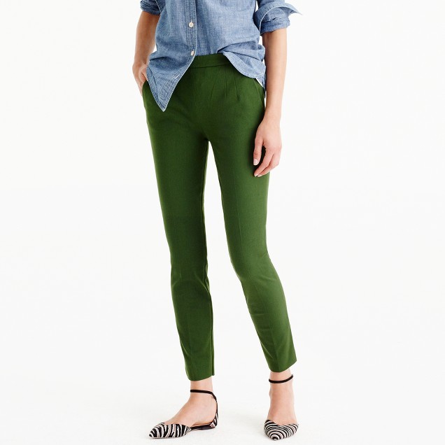 Tall Martie Pant In Bi-Stretch Cotton : Women's Pants | J.Crew