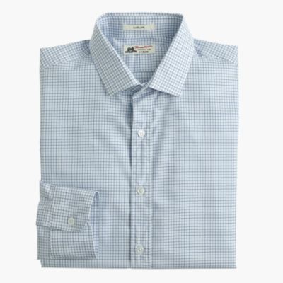 Thomas Mason&reg; for J.Crew Ludlow shirt in fresh pond tattersall