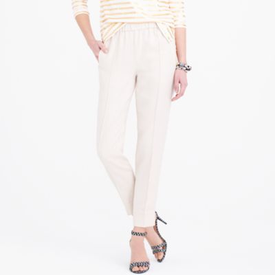 petite linen pants