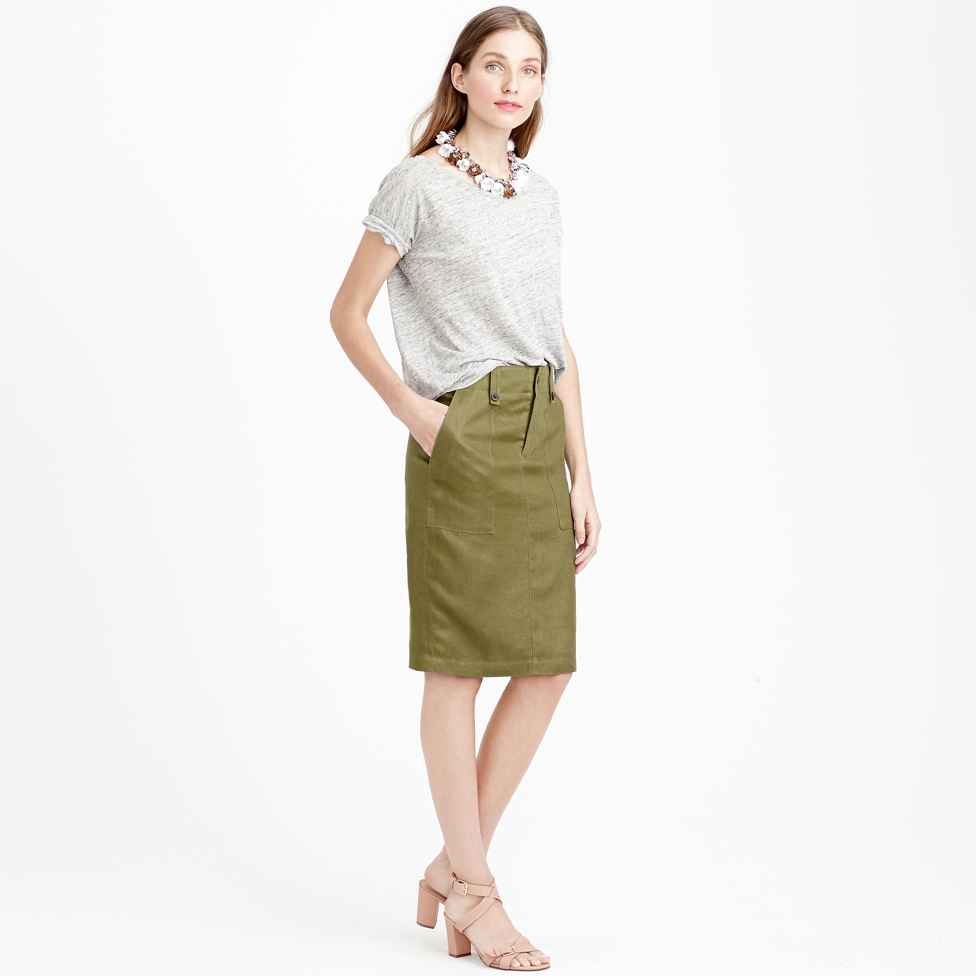 Linen Summer Skirt