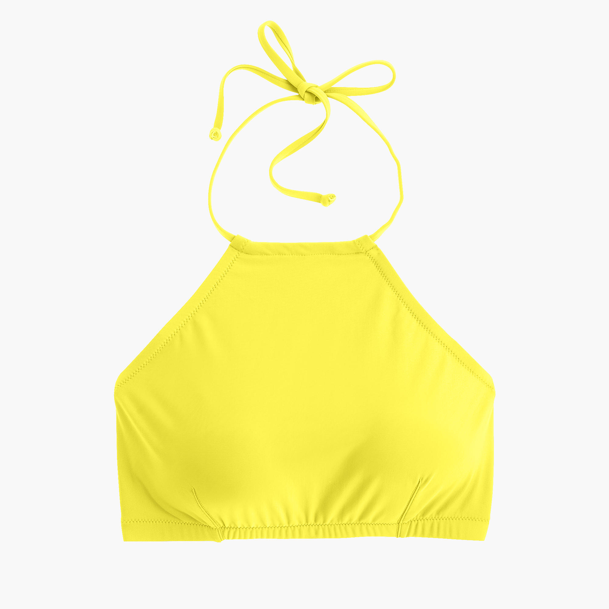 Cropped Halter Bikini Top : Women's Swim | J.Crew