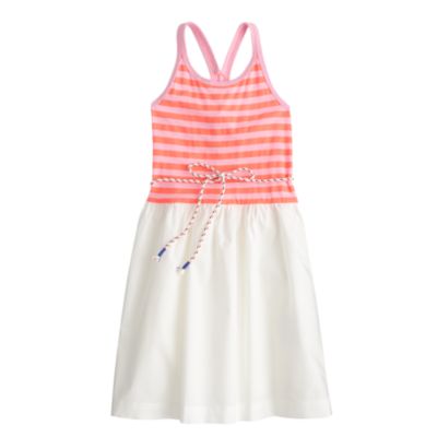 Girls' striped summer dress : | J.Crew