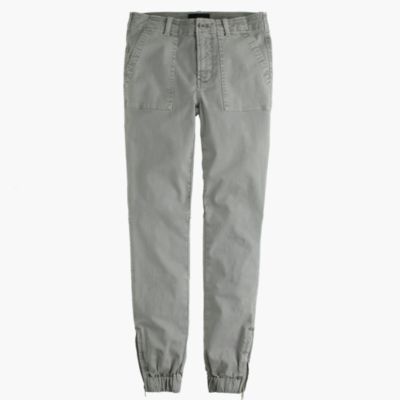 grey slim cargo pants