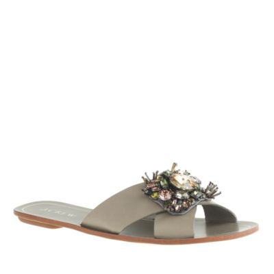 Cyprus jeweled sandals : sandals | J.Crew