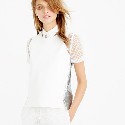 search collection lacquered tank top