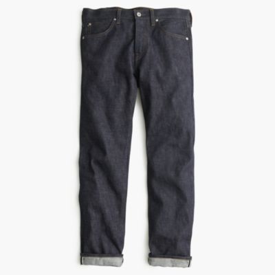 Wallace &amp; Barnes straight raw indigo selvedge jean