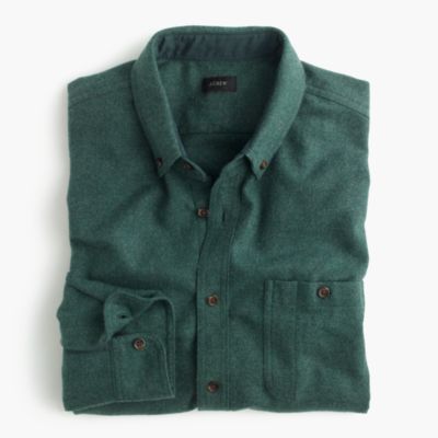 Cotton-wool elbow-patch shirt in solid