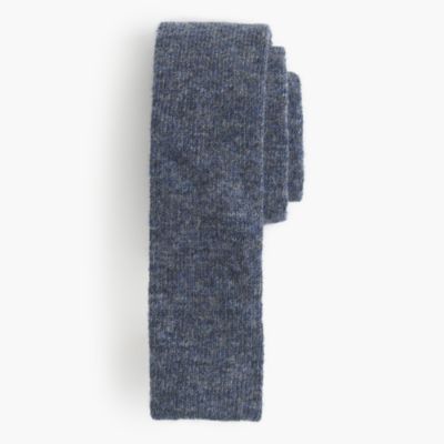 Italian wool knit tie