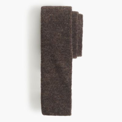Italian wool knit tie