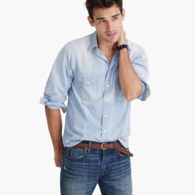 Chimala&reg; chambray workshirt