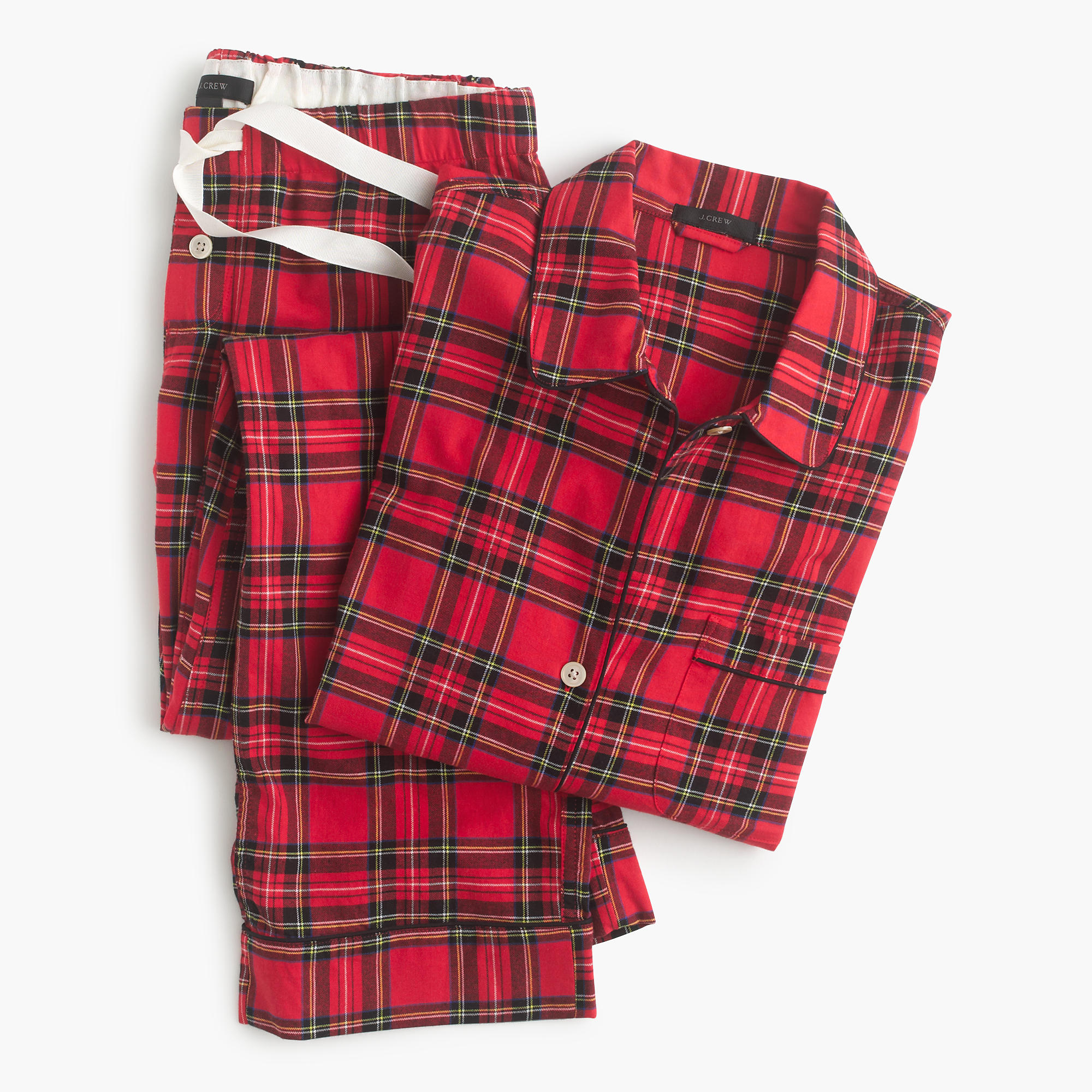 Classic tartan flannel pajama set : | J.Crew