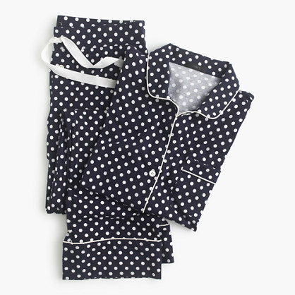 Cute polka dotted pajama set