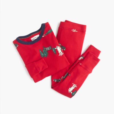 Boys' glow-in-the-dark yeti pajama set