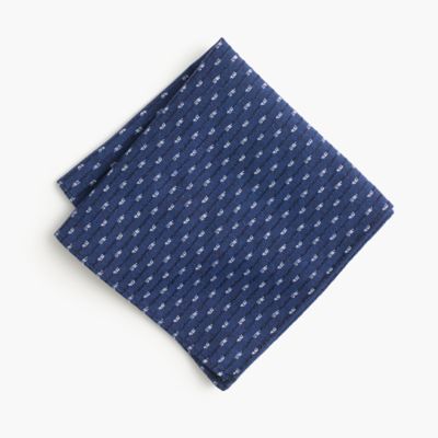 Kiriko&trade; Japanese cotton kasuri dash pocket square
