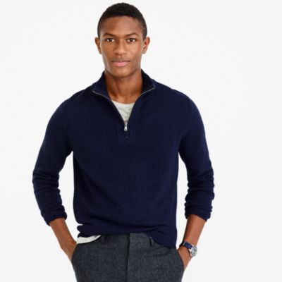 Softspun half-zip sweater