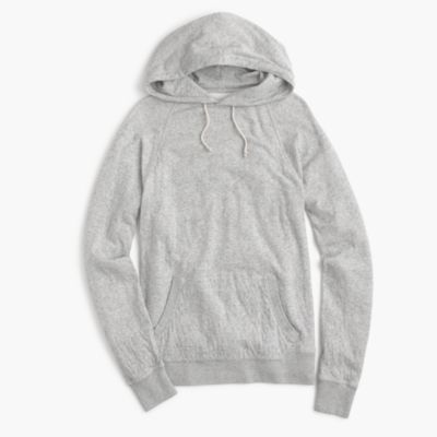 Doubleknit pullover hoodie J.Crew