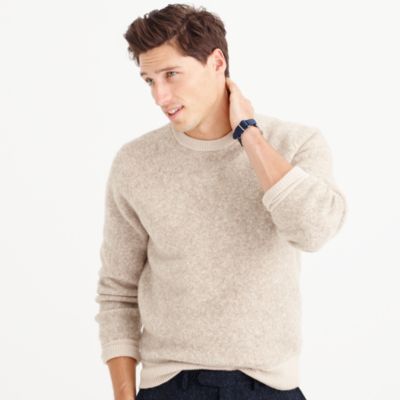 Wallace &amp; Barnes wool contrast trim sweater